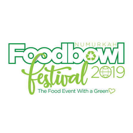 Numurkah foodbowl festival 2019  green heart logo